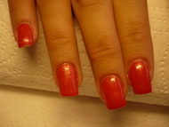 Best Nails - zselés köröm akryllal díszítve